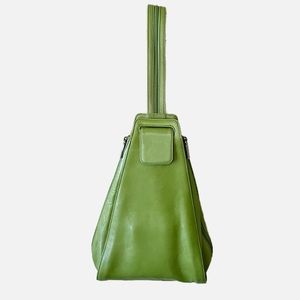 Hobo International Green Leather Backpack